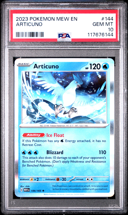 Articuno 144 PSA 10