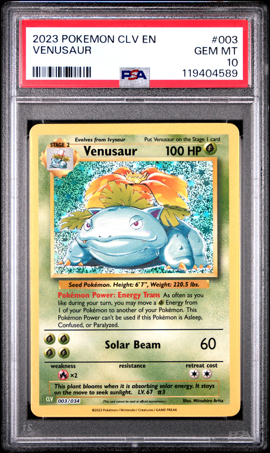 Venusaur 003 PSA 10