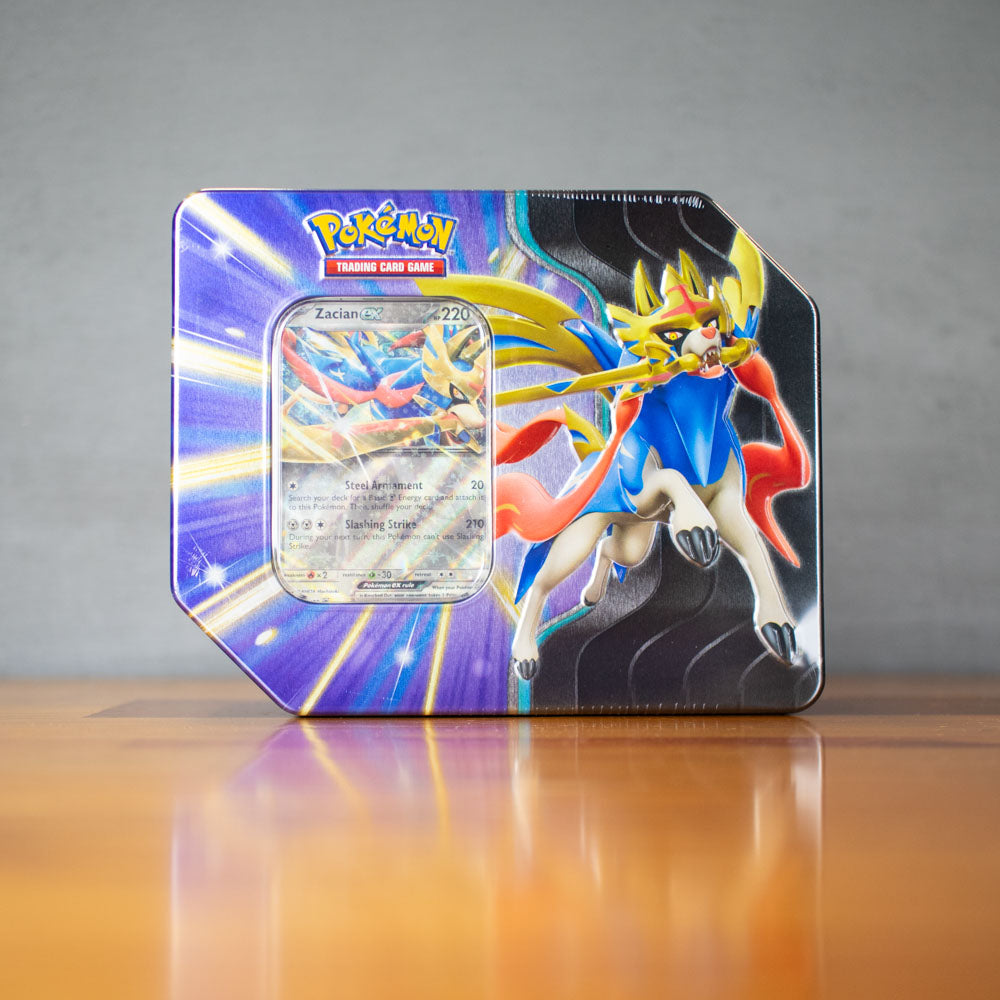 Pokemon Slashing Legends Tin