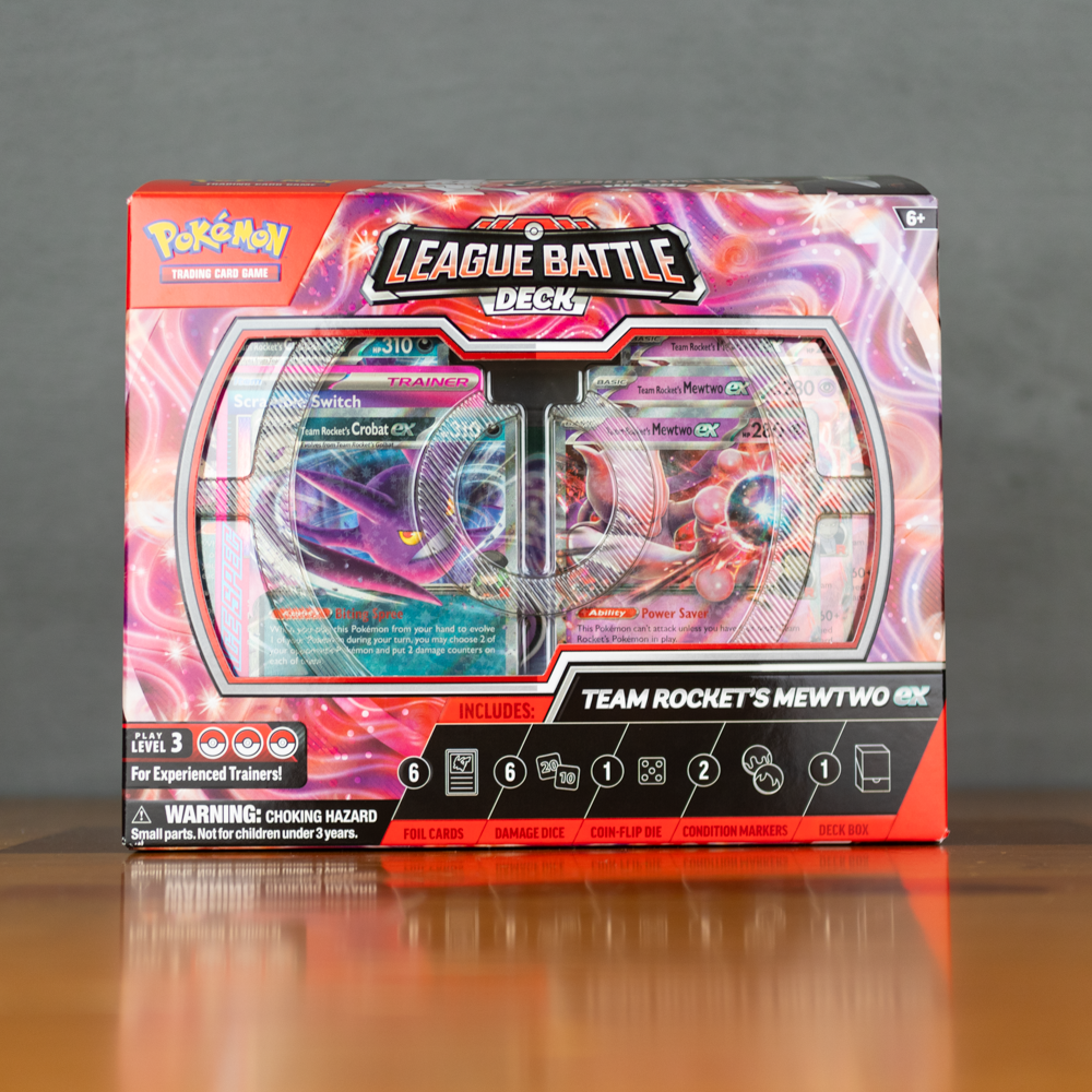 Pokemon Team Rocket's Mewtwo ex League Battle Deck
