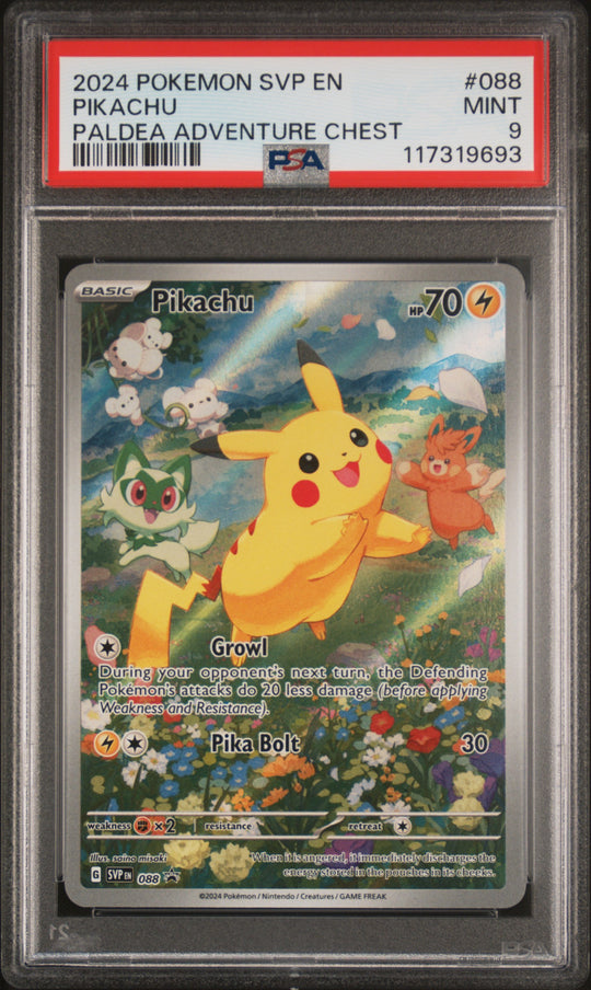 Pikachu 088 PSA 9