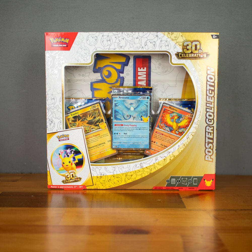 Pokemon 30th Anniversary Poster Collection