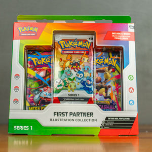 Pokemon First Partner Illustration Collection - Series 1