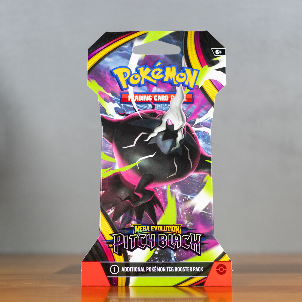 Pokemon Pitch Black Sleeved Booster Pack