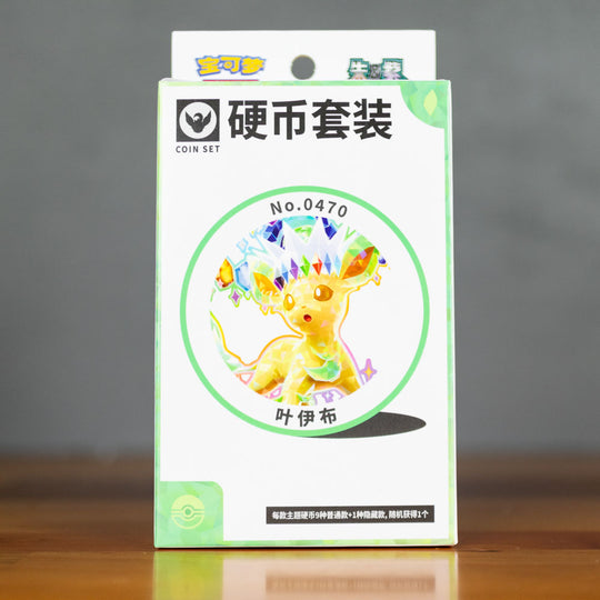 Pokémon Chinese Blooming Legends Eevee & Friends Coin Set