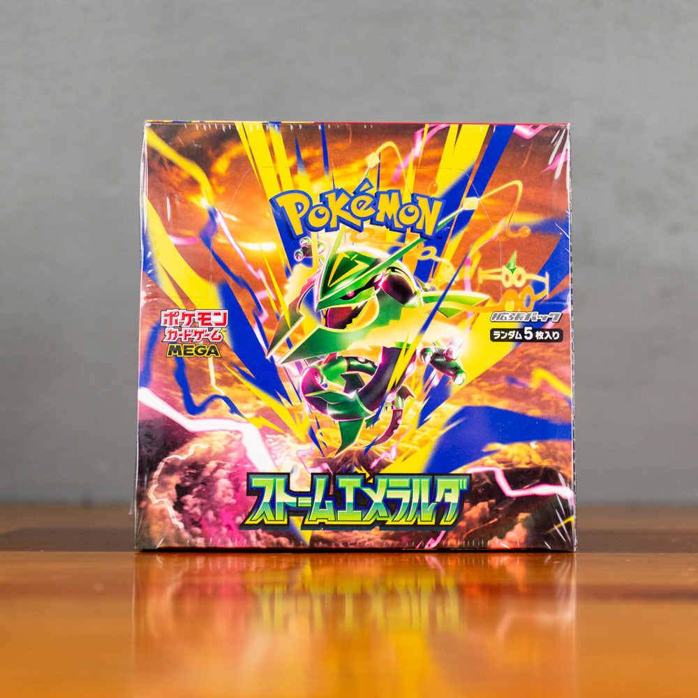 Pokemon Japanese Storm Emeralda Booster Box