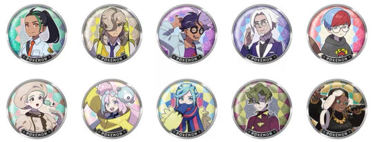 Pokemon Chinese Paldea Metal Magnetic Sticker Set Vol. 1