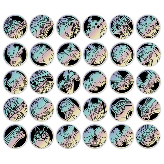 Pokemon Chinese Stellar Crystal Coin Set