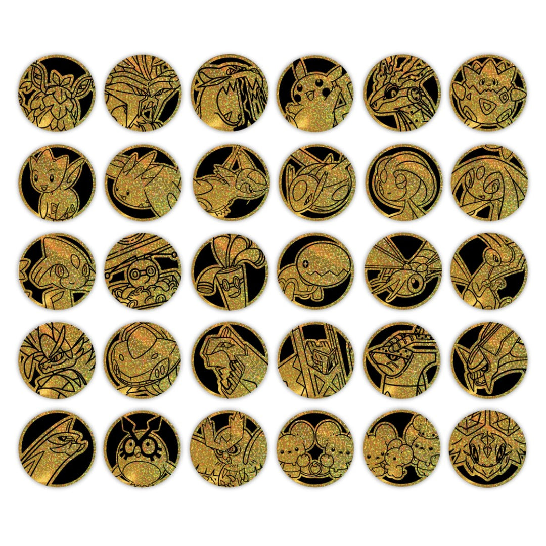 Pokemon Chinese Stellar Crystal Coin Set