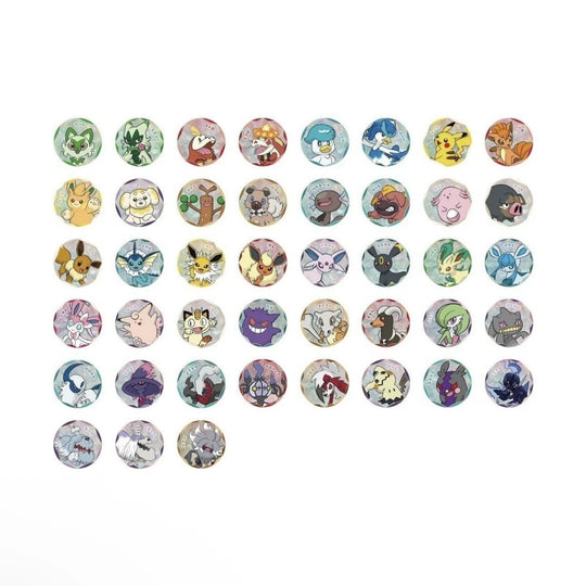 Pokemon Chinese Gem Badge Set Pack