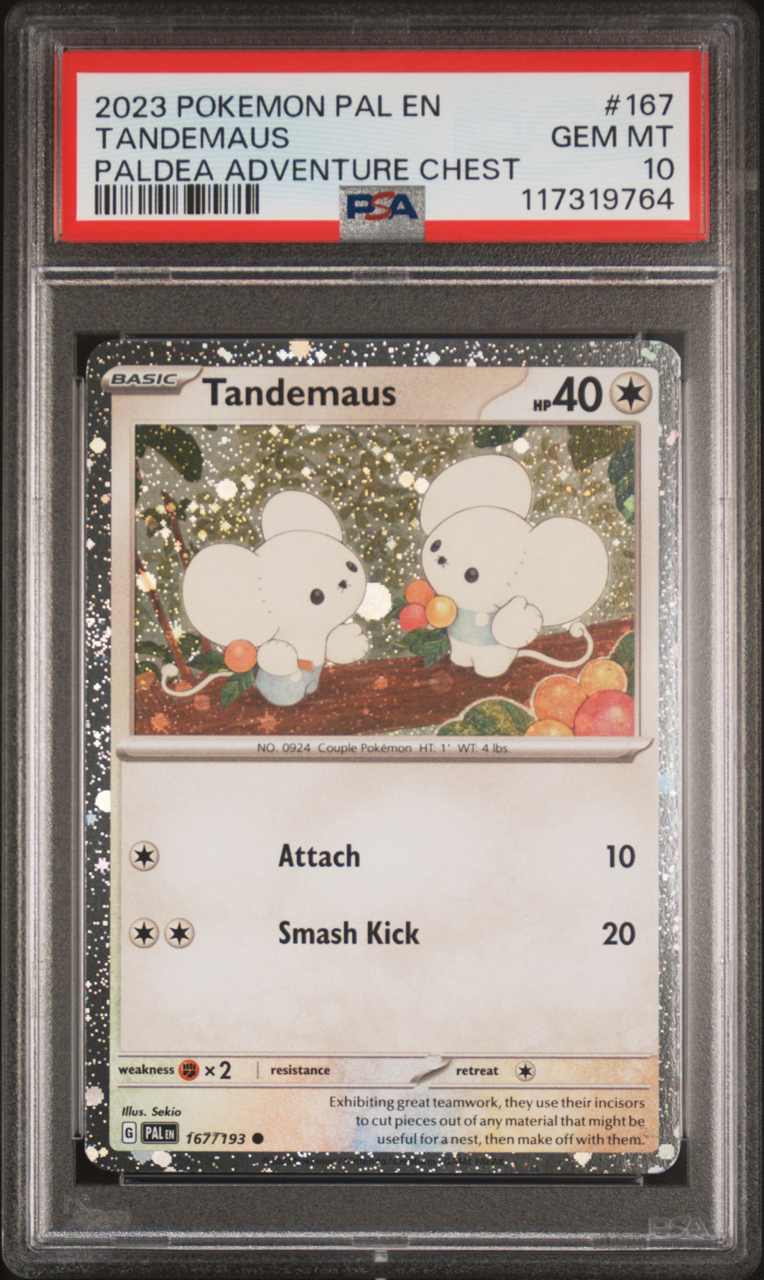 Tandemaus 167 PSA 10