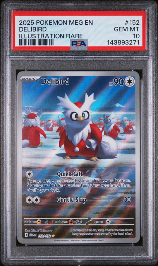 Delibird 152 PSA 10