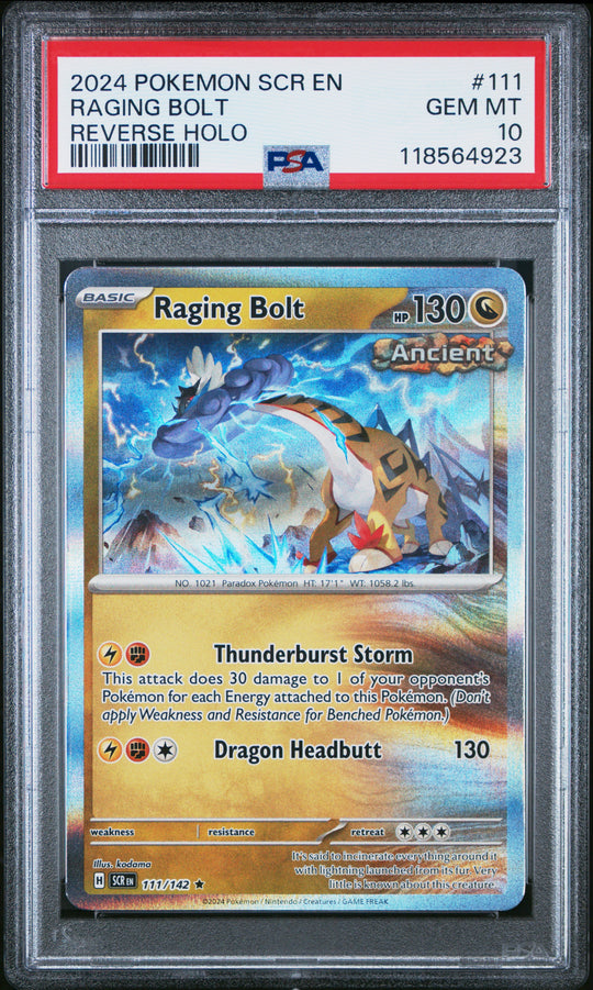 Raging Bolt 111 PSA 10